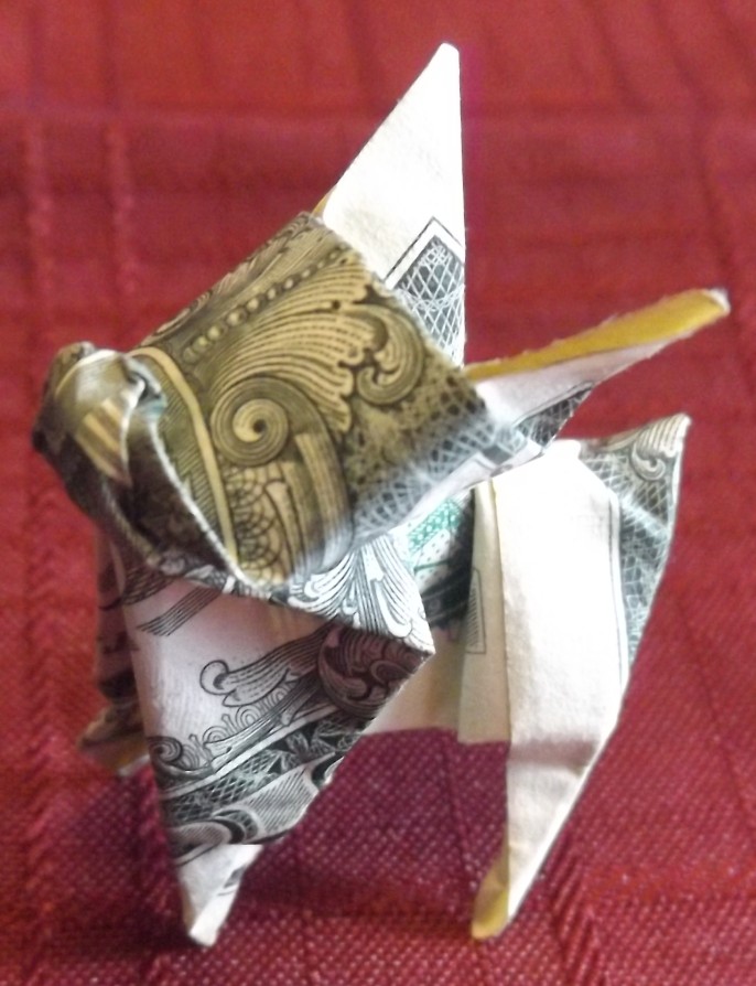 Joshua's-Origami-Folded-$1-Bills